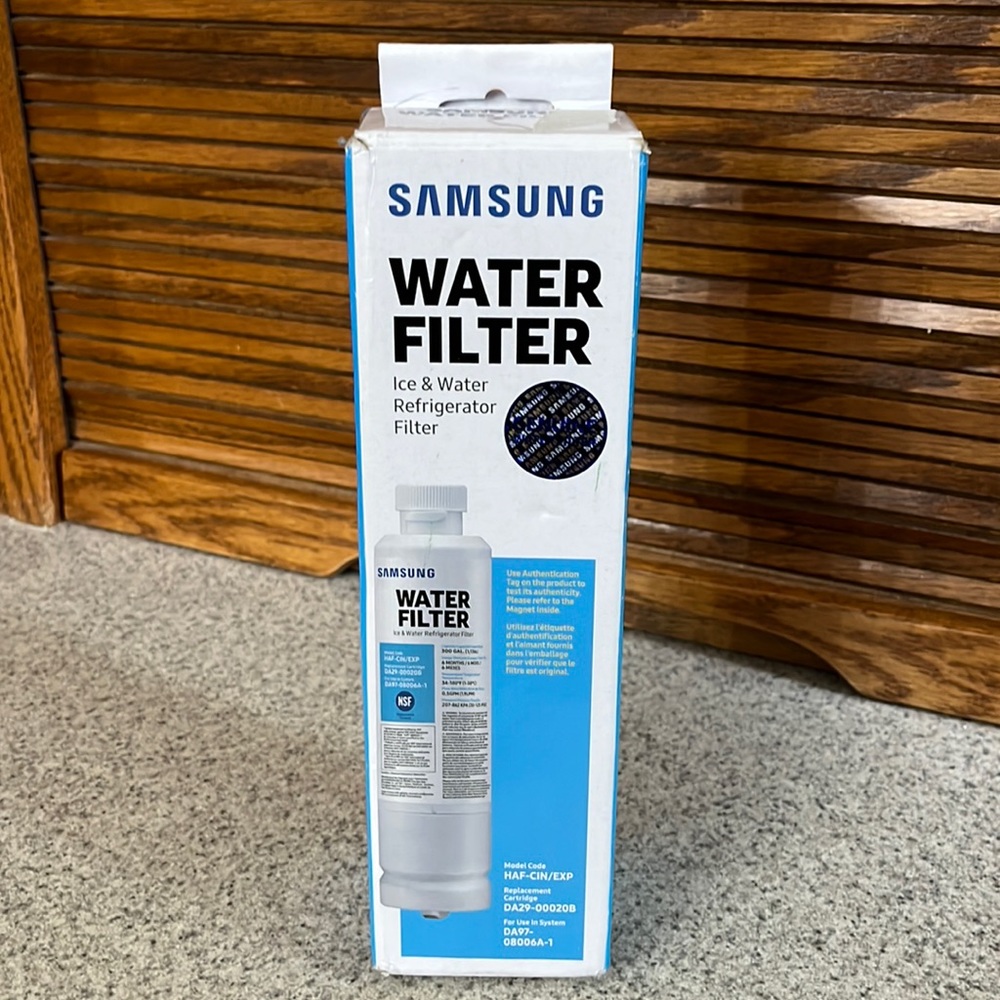 Samsung Water Filter HAF-CIN/EXP Factory sealed Ice and Refrigerator Filter